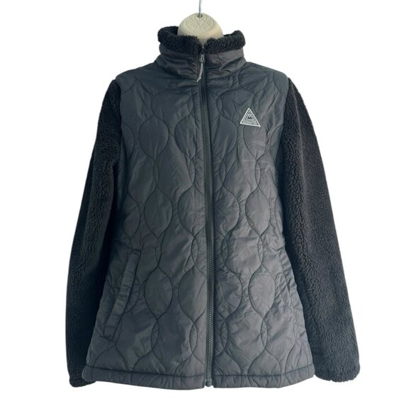 686 Six Eight Six Women's Sz M Smarty  Jacket Quitled Fleece Liner Full Zip - Picture 1 of 10